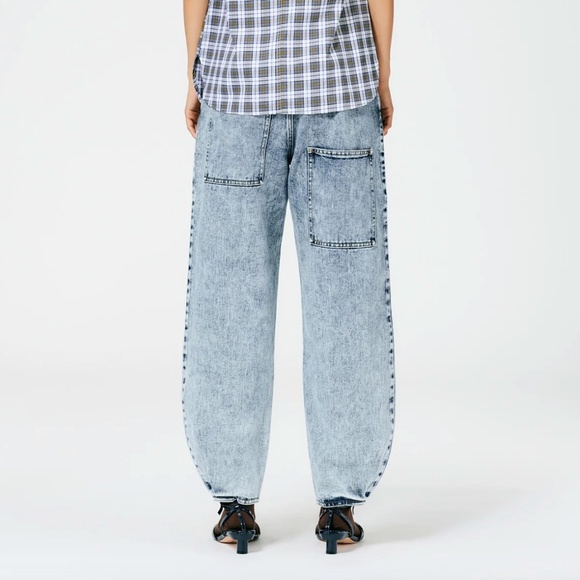 Tibi Brancusi Acid Wash Jeans, 29L - Picture 3 of 7